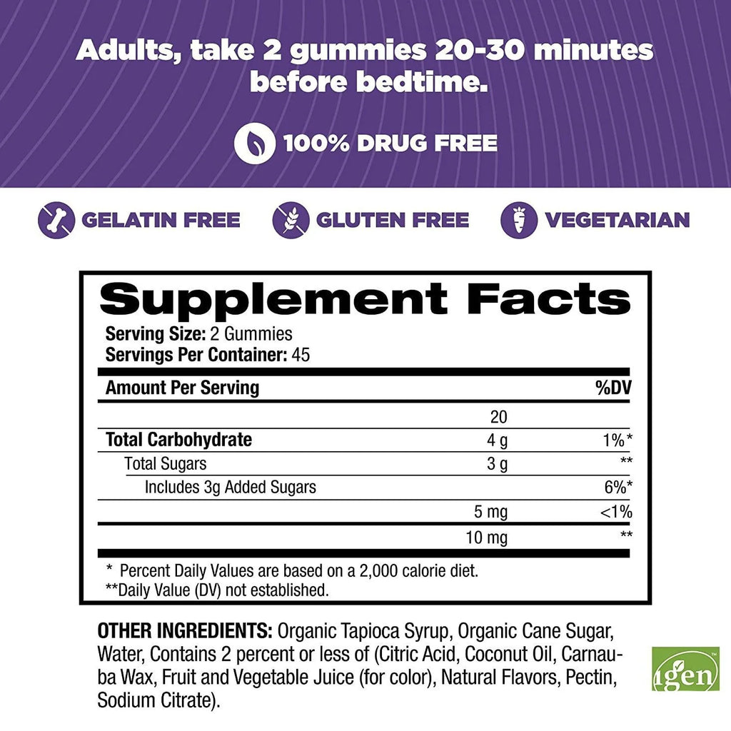 10mg Melatonin Sleep Gummies