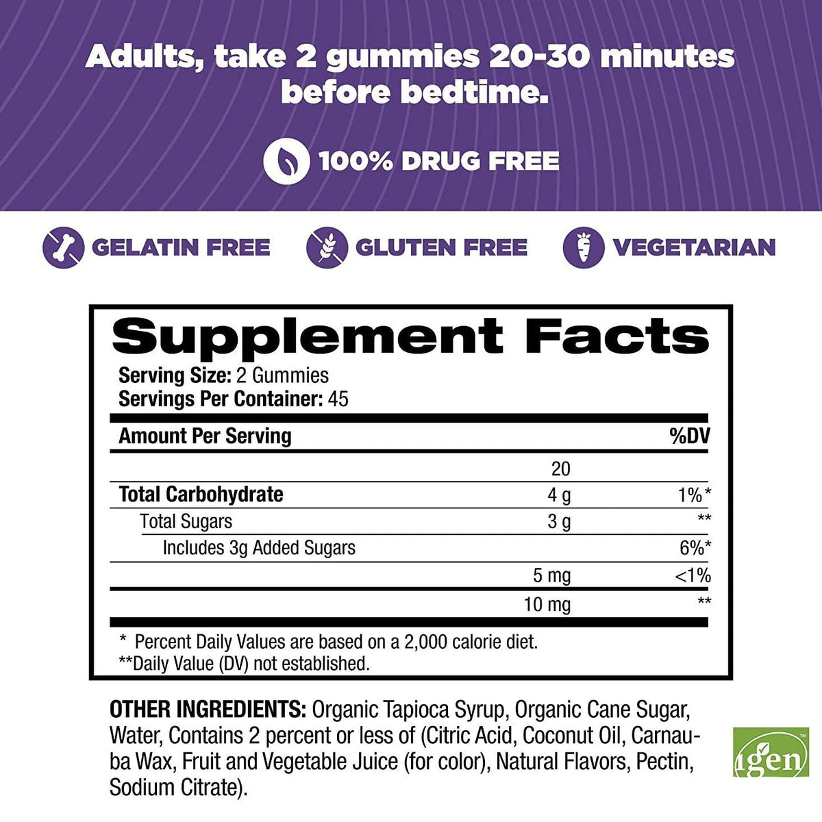 10mg Melatonin Sleep Gummies